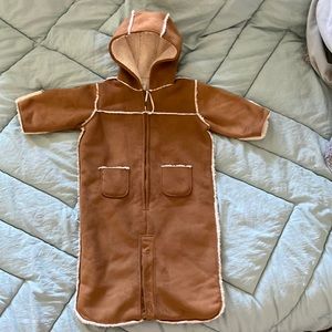 Baby Gap shearling bunting